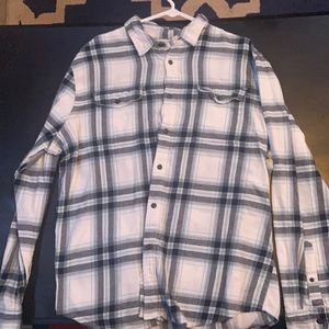 Flannel button down